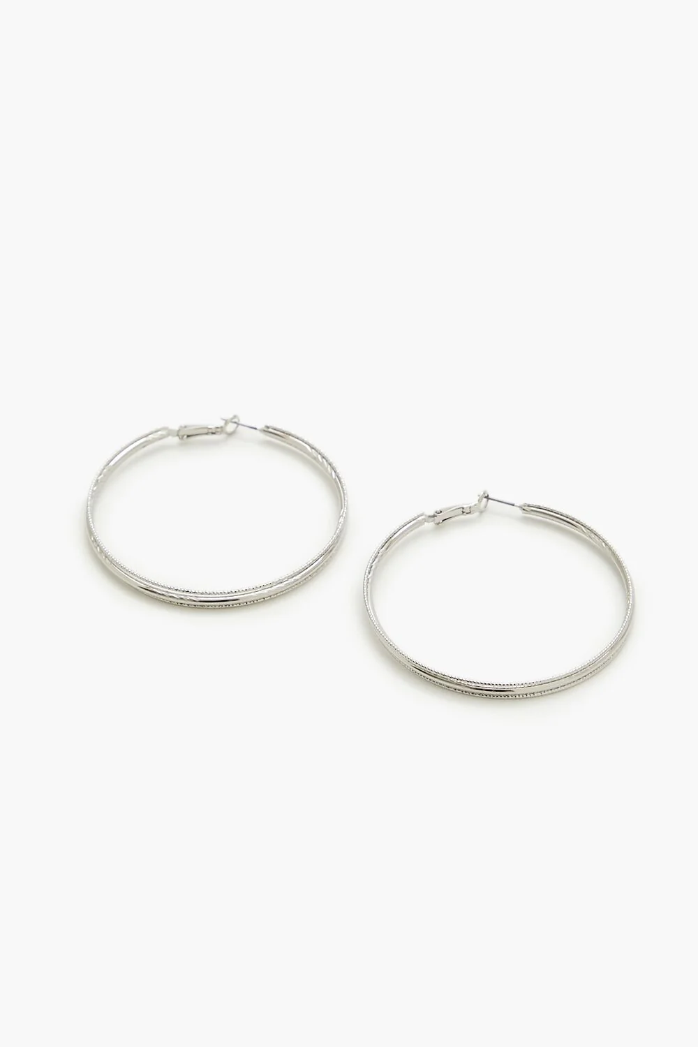 Etched Hoop Earrings - Image 2