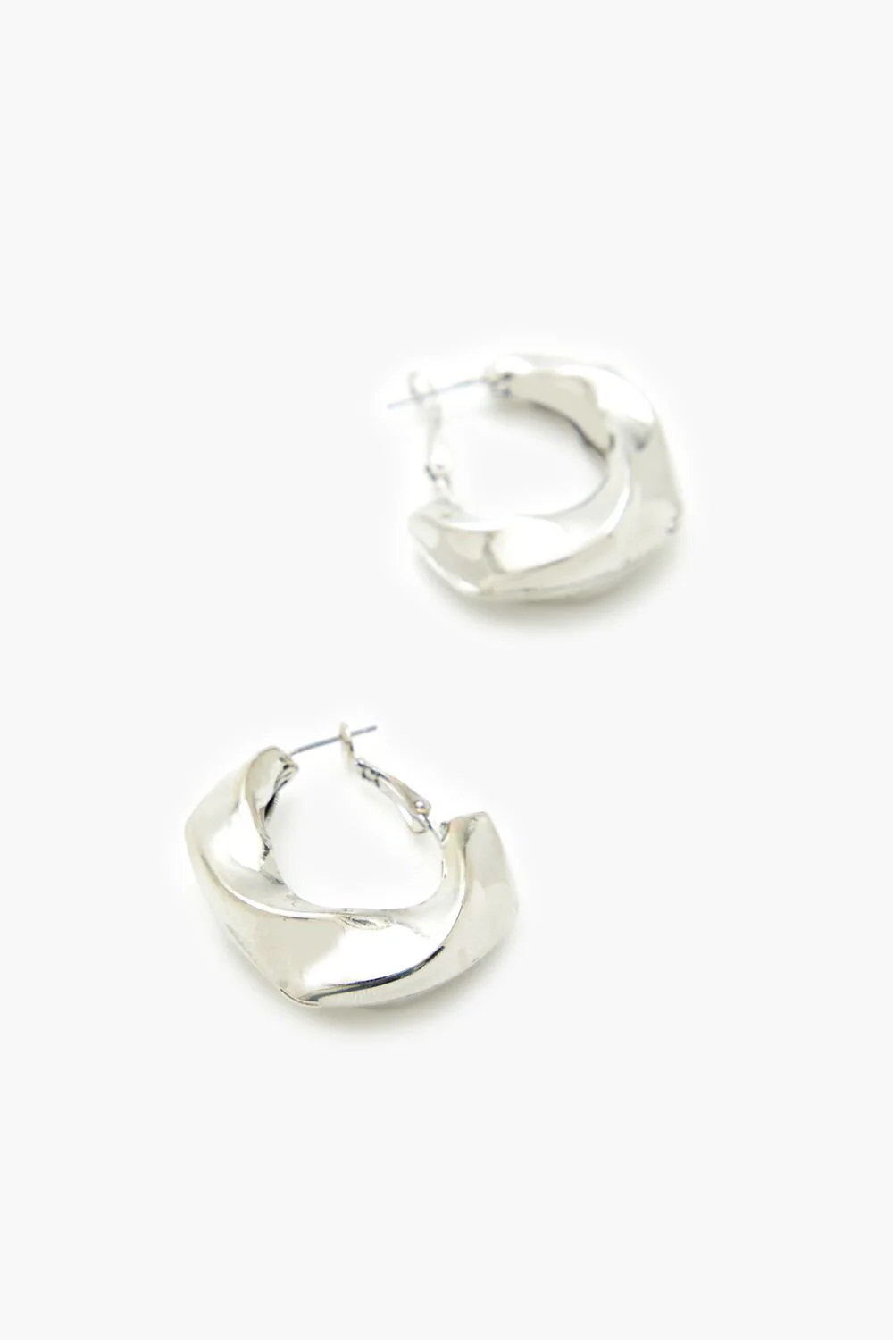 Twisted Hoop Earrings - Image 5