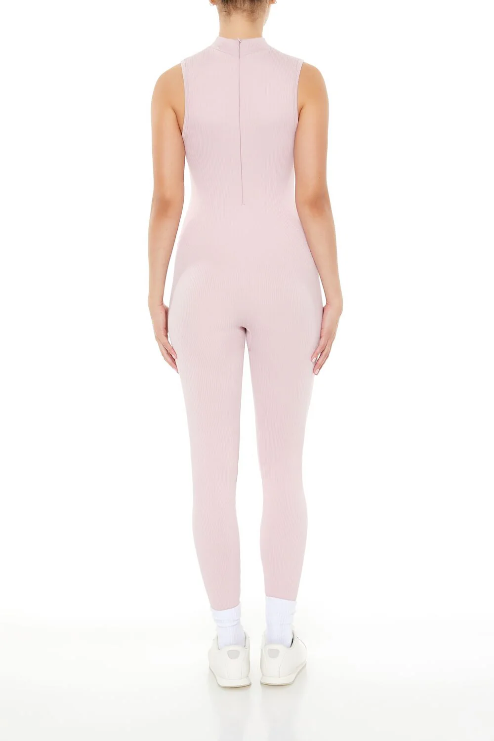 Sleeveless Mock Neck Jumpsuit - Image 13