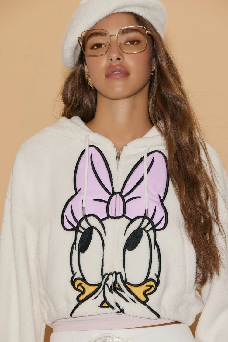 Disney Daisy Duck Zip-Up Hoodie - Image 3