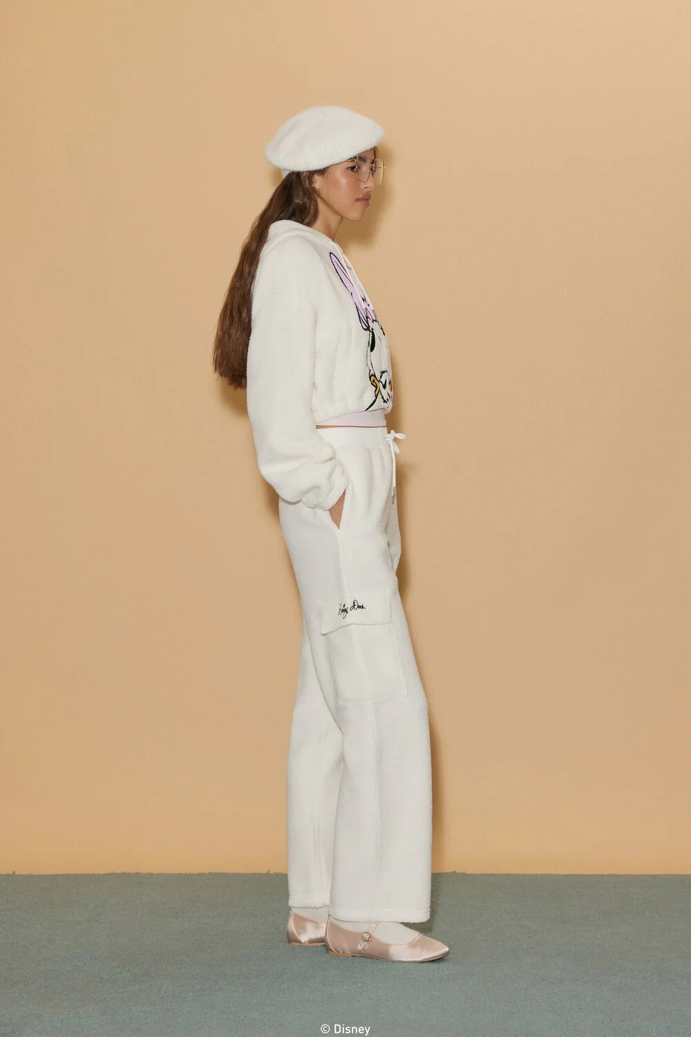 Disney Daisy Duck Faux Shearling Pants - Image 3