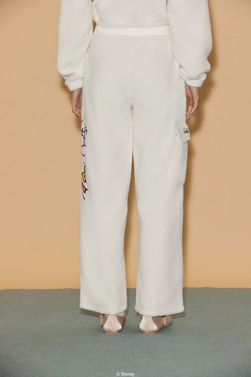 Disney Daisy Duck Faux Shearling Pants - Image 5