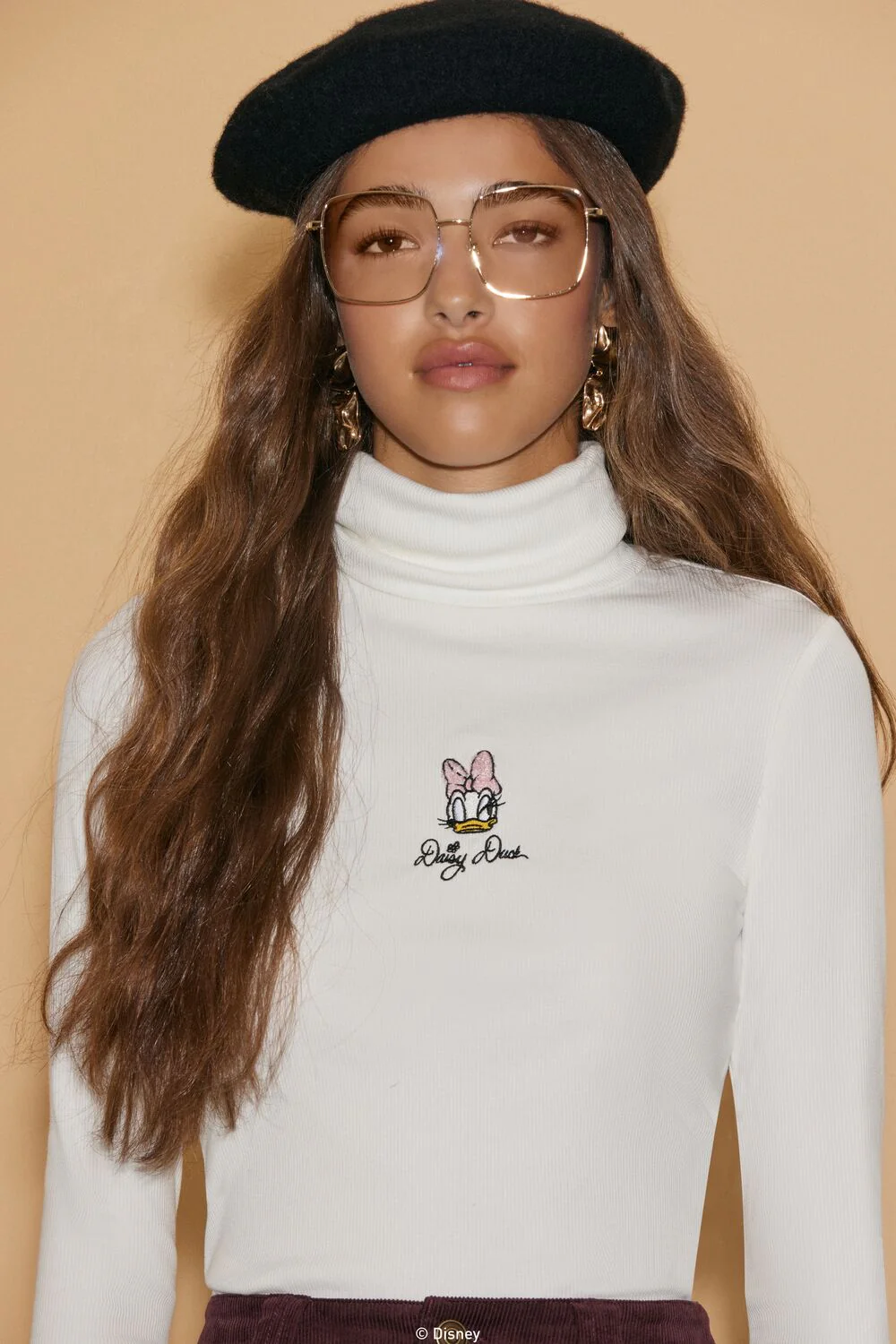 Disney Daisy Duck Turtleneck Top - Image 3