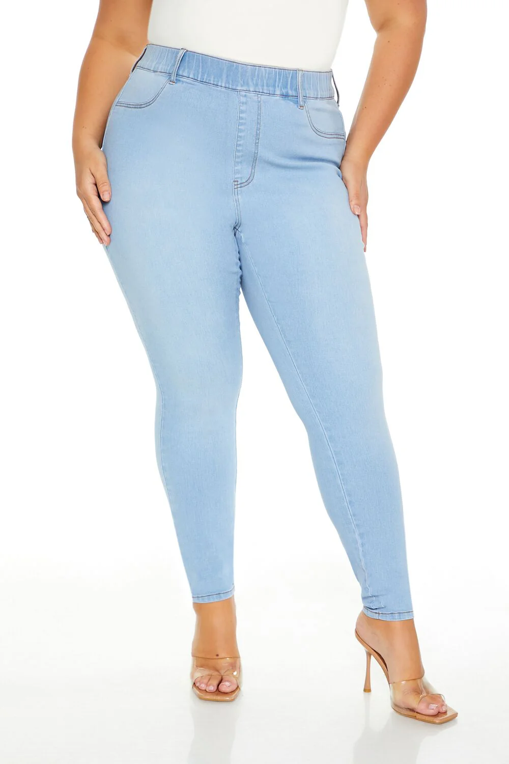 Plus Size High-Rise Skinny Jeans - Image 12