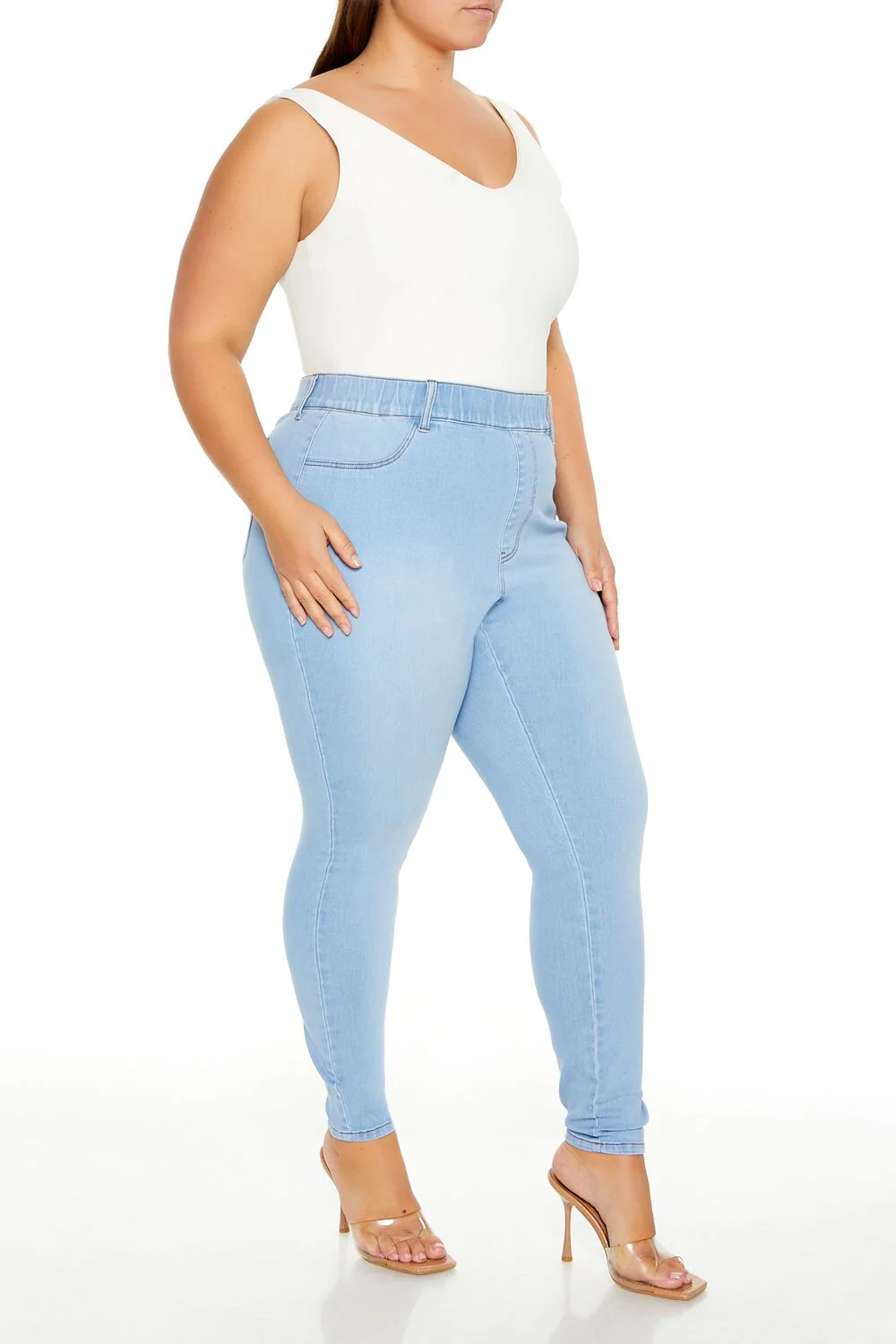 Plus Size High-Rise Skinny Jeans - Image 13