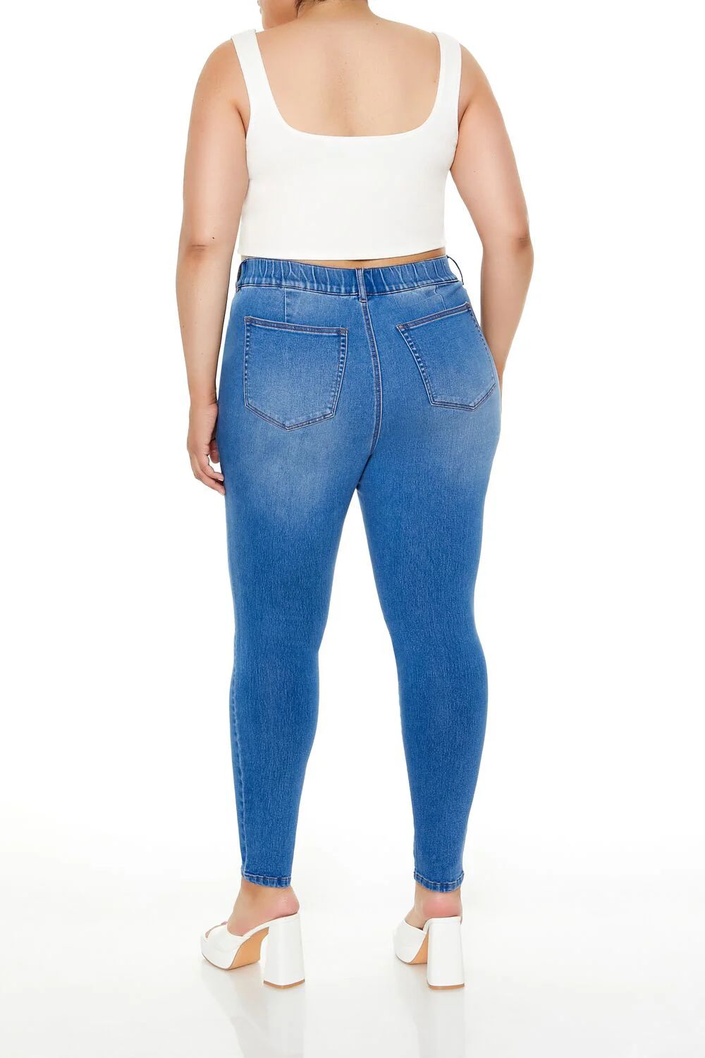 Plus Size High-Rise Skinny Jeans - Image 4