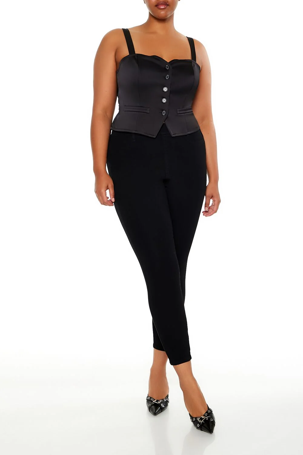 Plus Size High-Rise Skinny Jeans - Image 6