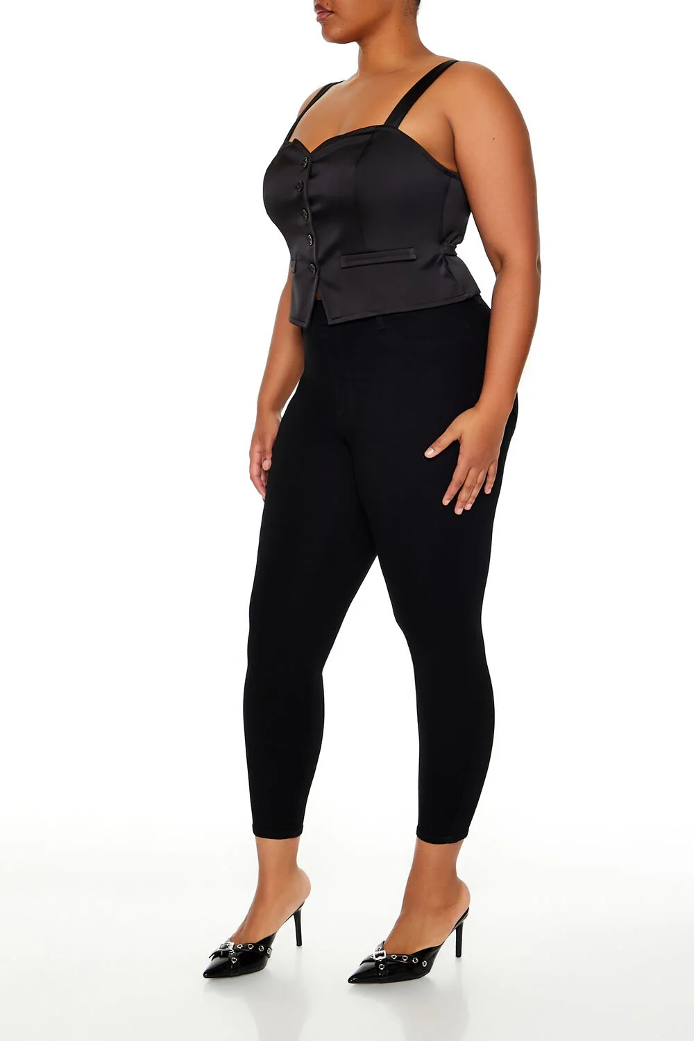 Plus Size High-Rise Skinny Jeans - Image 8