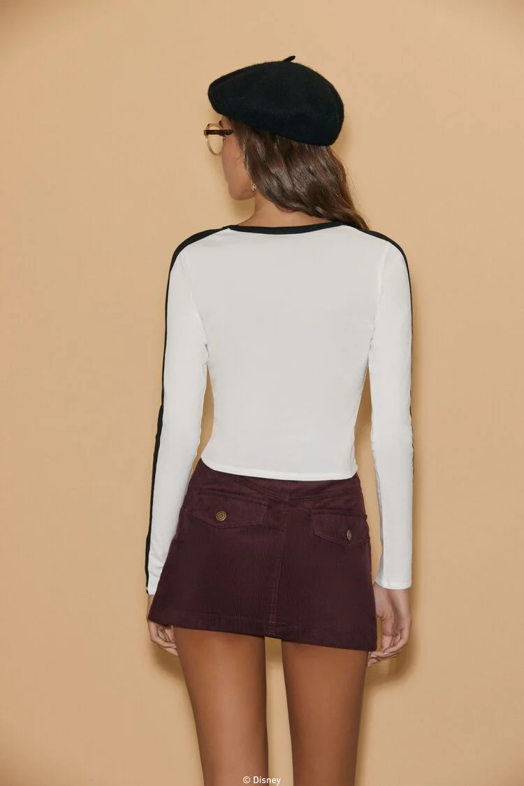 Disney Minnie Mouse Crop Top - Image 5