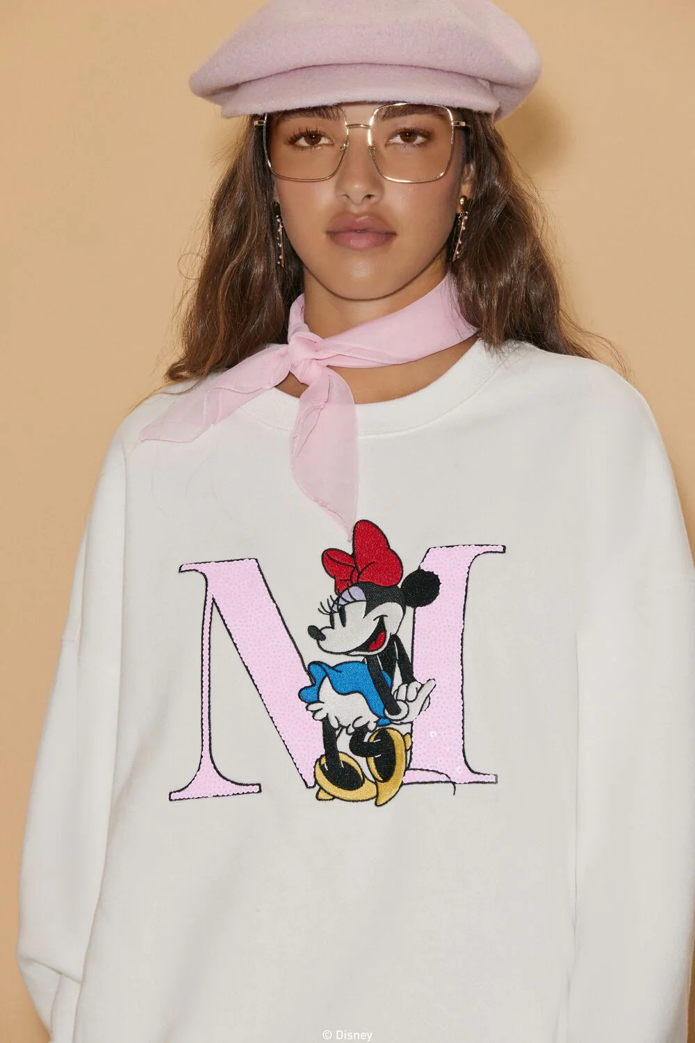 Unisex Disney Minnie Mouse Sequin Pullover - Image 3