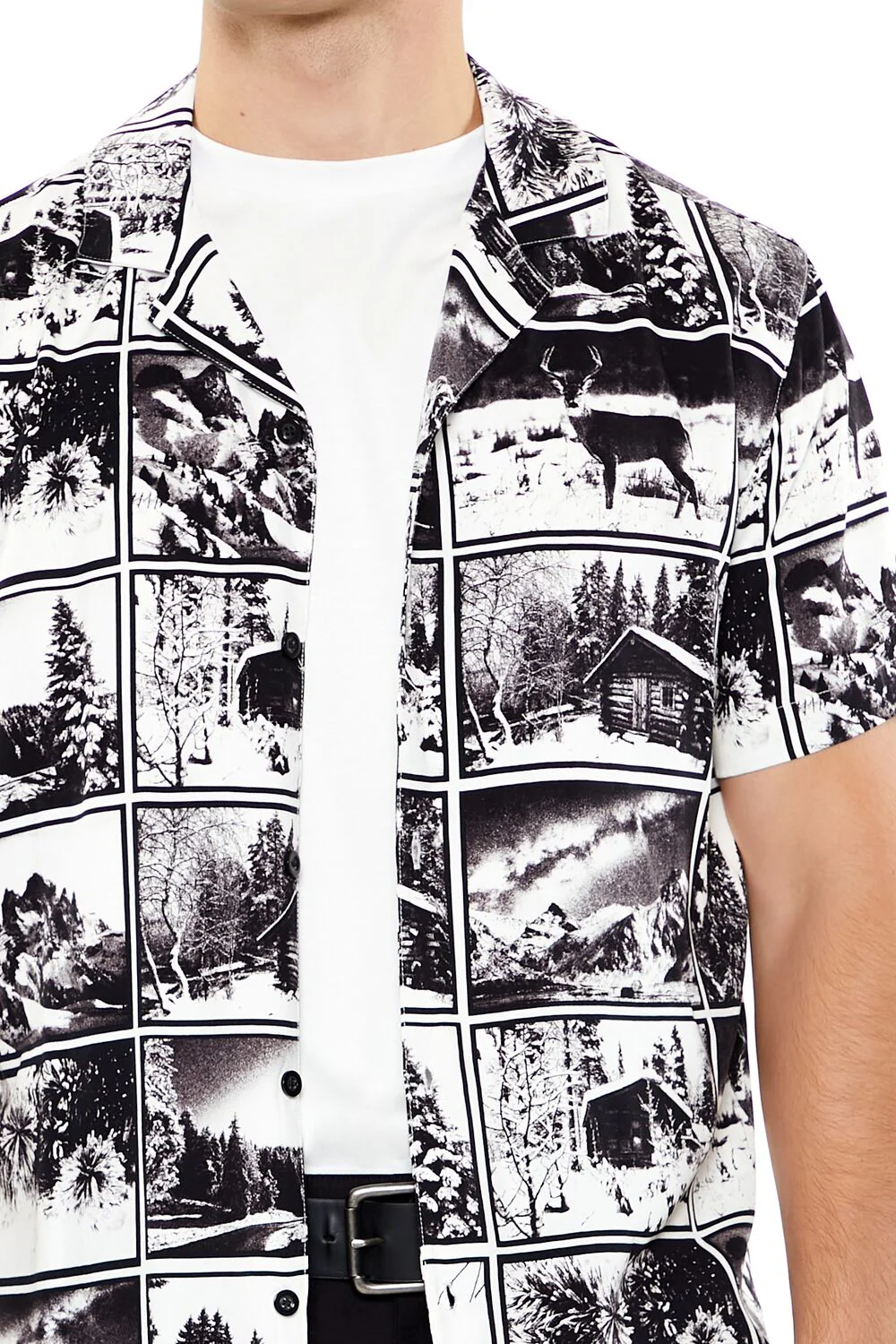 Winter Landscape Graphic Shirt - Image 3