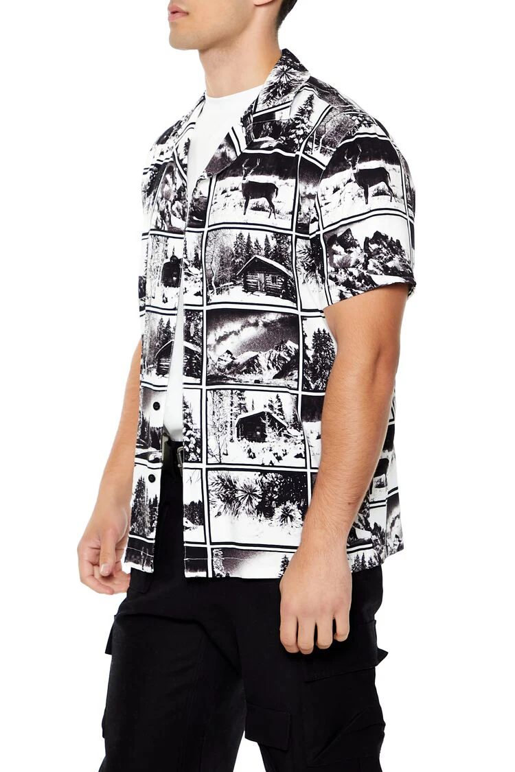 Winter Landscape Graphic Shirt - Image 4