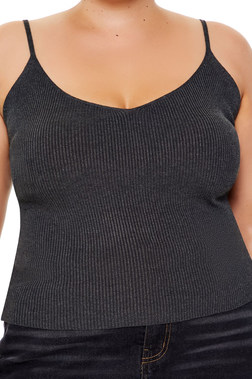 Plus Size Sweater-Knit Cami - Image 8