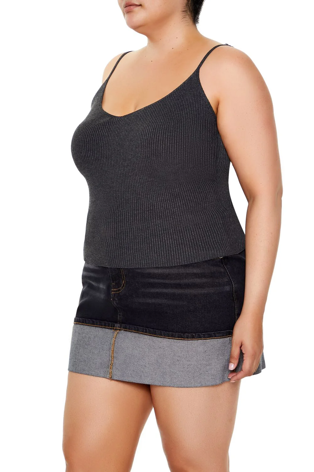 Plus Size Sweater-Knit Cami - Image 9
