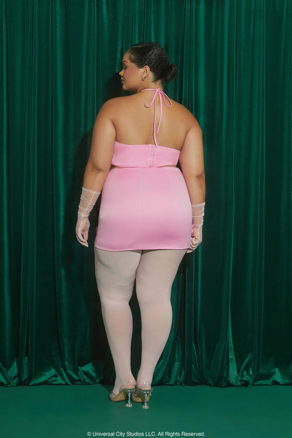 Plus Size Wicked Butterfly Mini Skirt - Image 4