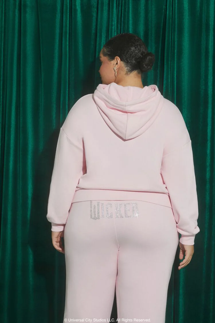 Plus Size Wicked Rhinestone Hoodie - Image 5