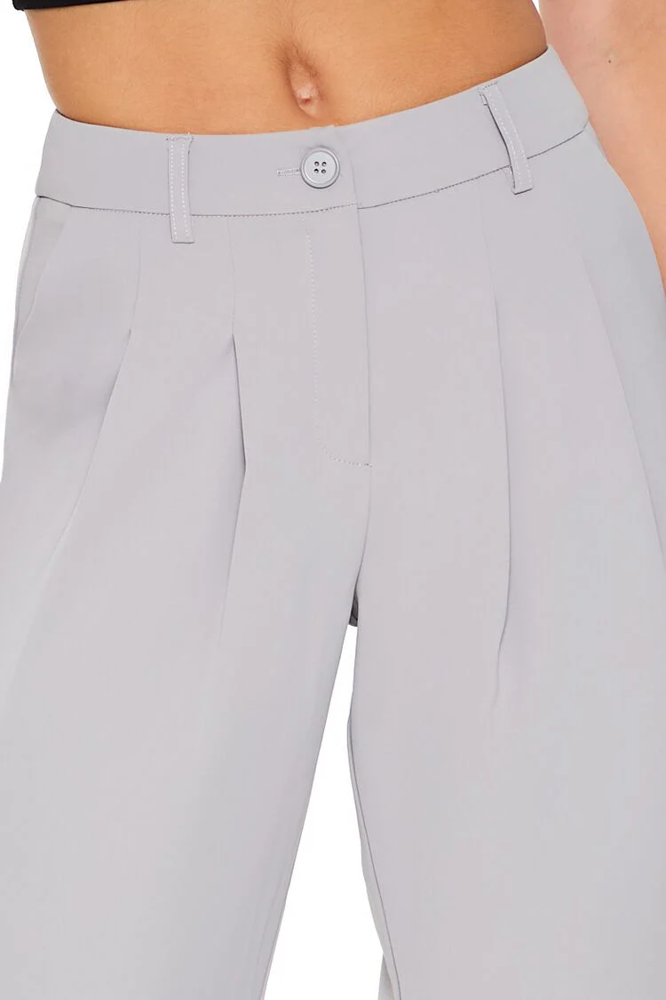 High-Rise Wide-Leg Trouser Pants - Image 15
