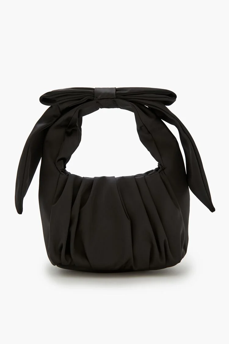 Knotted Satin Handbag - Image 2