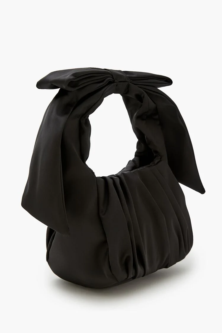 Knotted Satin Handbag - Image 3