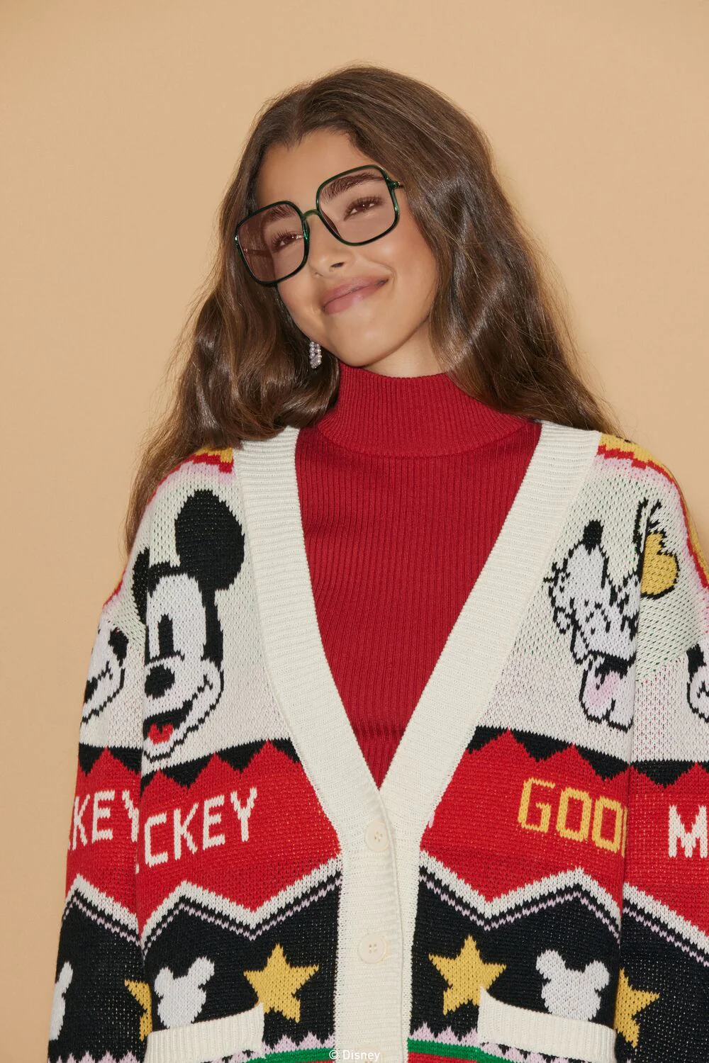 Disney Mickey & Goofy Cardigan Sweater - Image 4