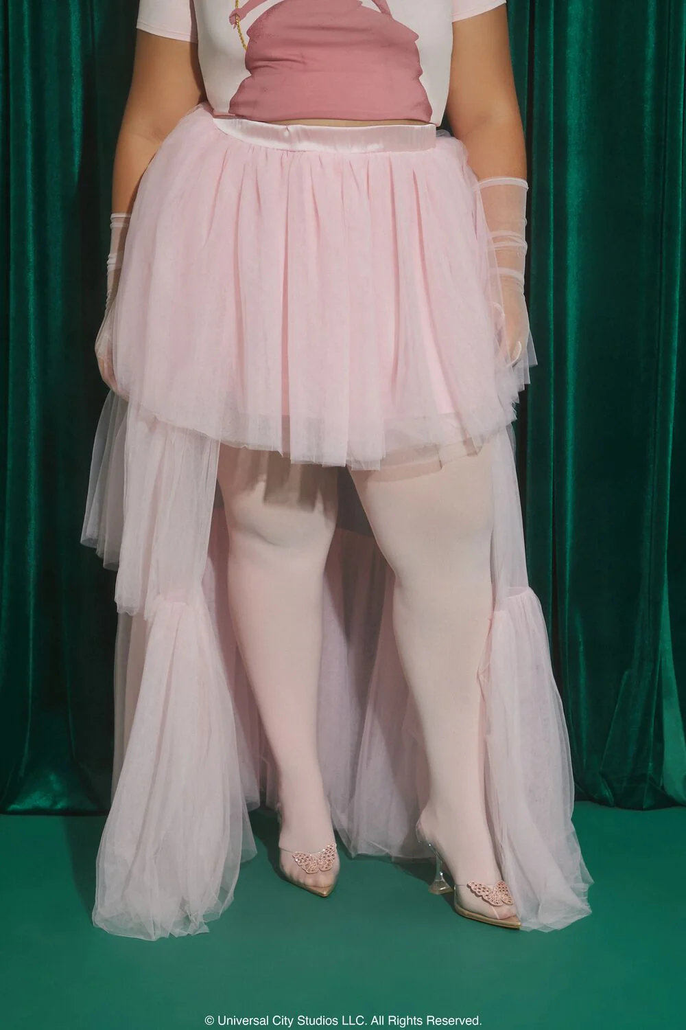 Plus Size Wicked High-Low Skirt - Image 2