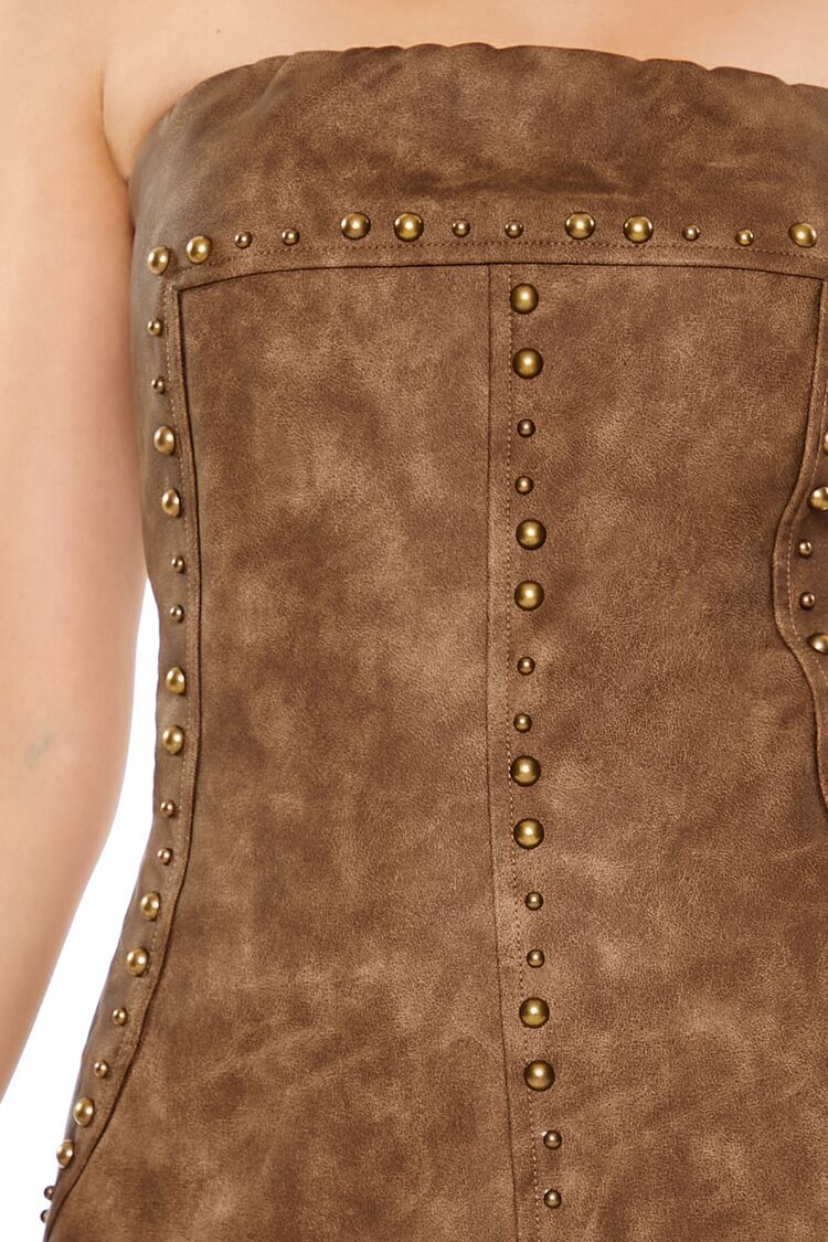 Studded Tube Mini Dress - Image 5
