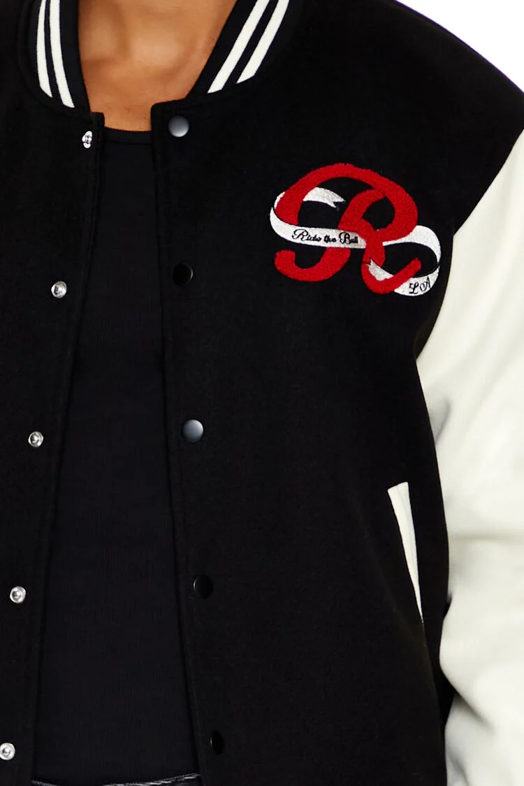 Horseshoe Varsity Bomber Jacket - Image 3