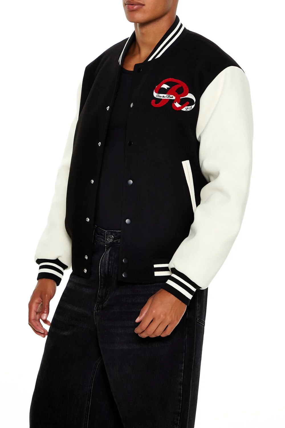 Horseshoe Varsity Bomber Jacket - Image 4