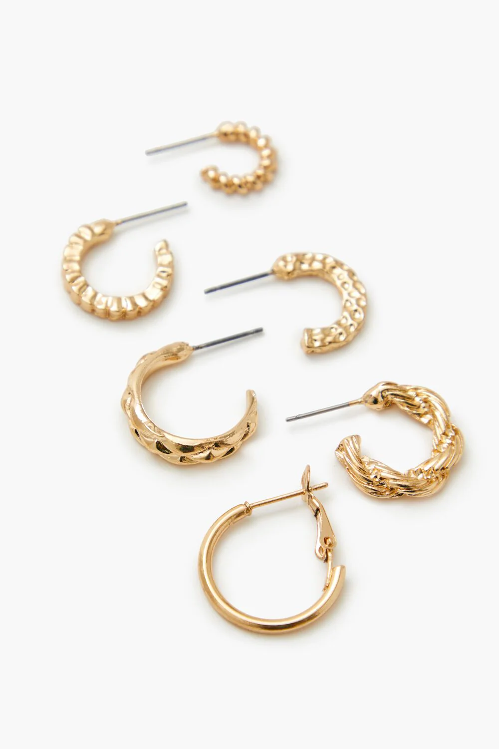 Assorted Hoop Earring Set - Image 2