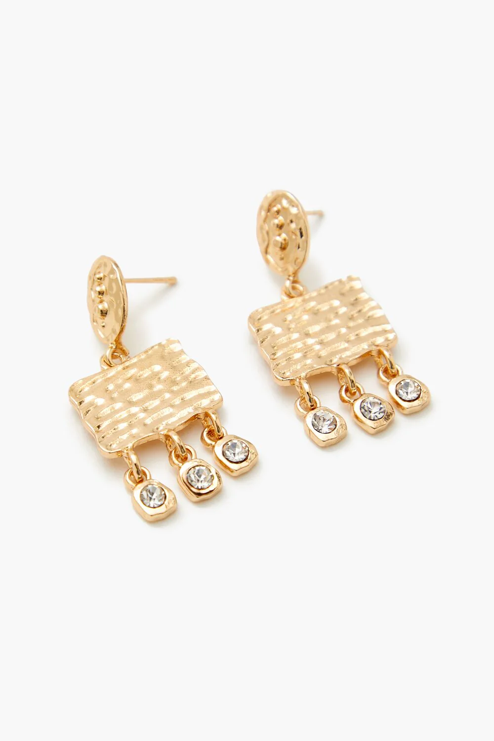 Rhinestone Chandelier Earrings - Image 2