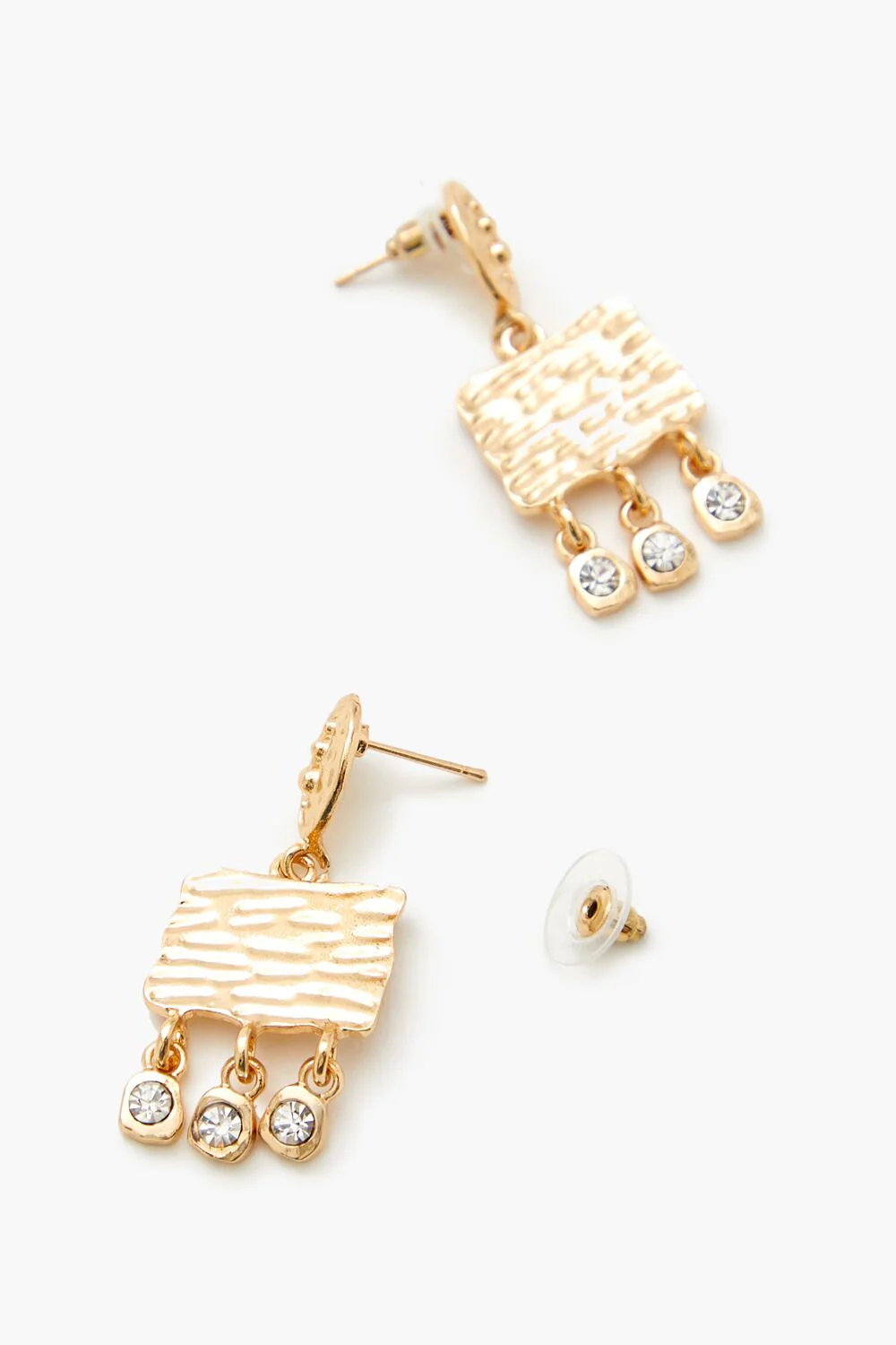 Rhinestone Chandelier Earrings - Image 3