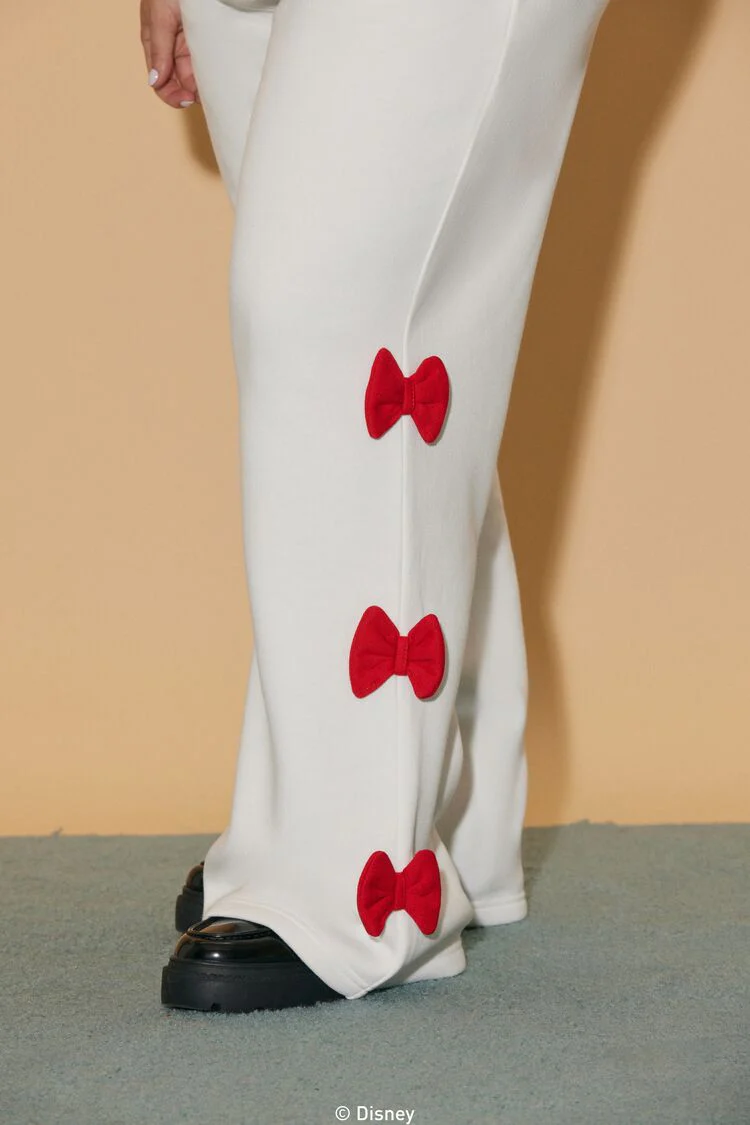 Plus Size Disney Minnie Mouse Bow Sweatpants - Image 6