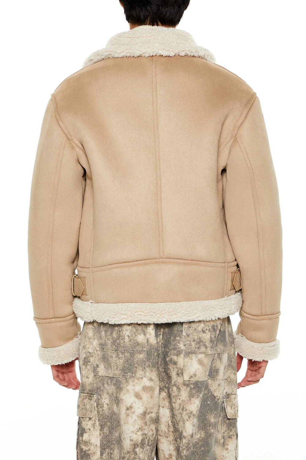 Faux Suede & Shearling Jacket - Image 5
