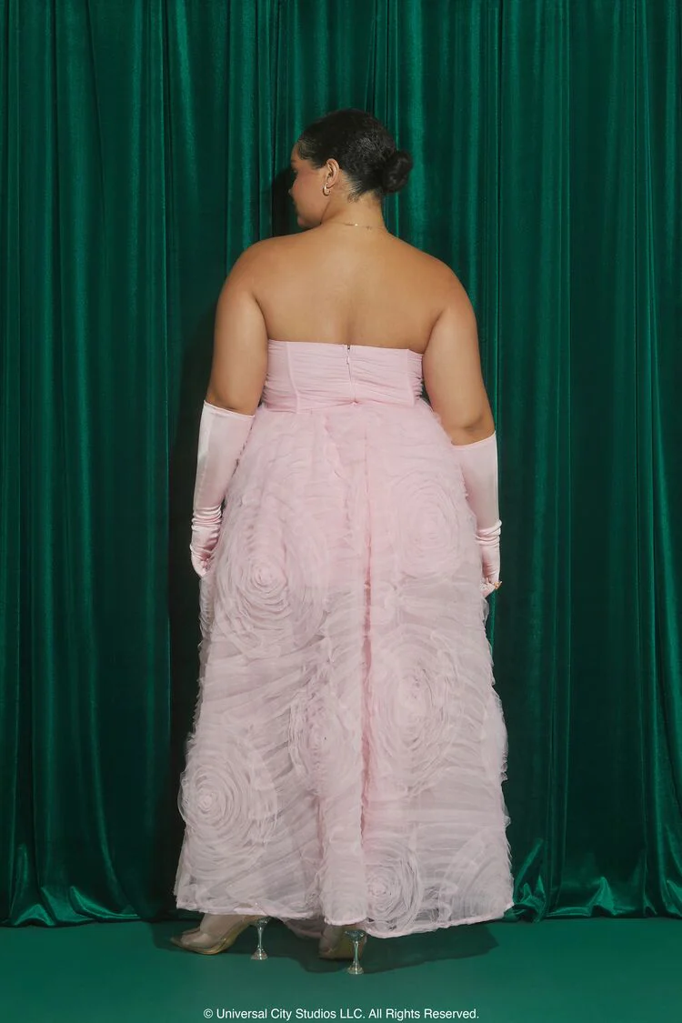 Plus Size Wicked Floral Sweetheart Gown - Image 4