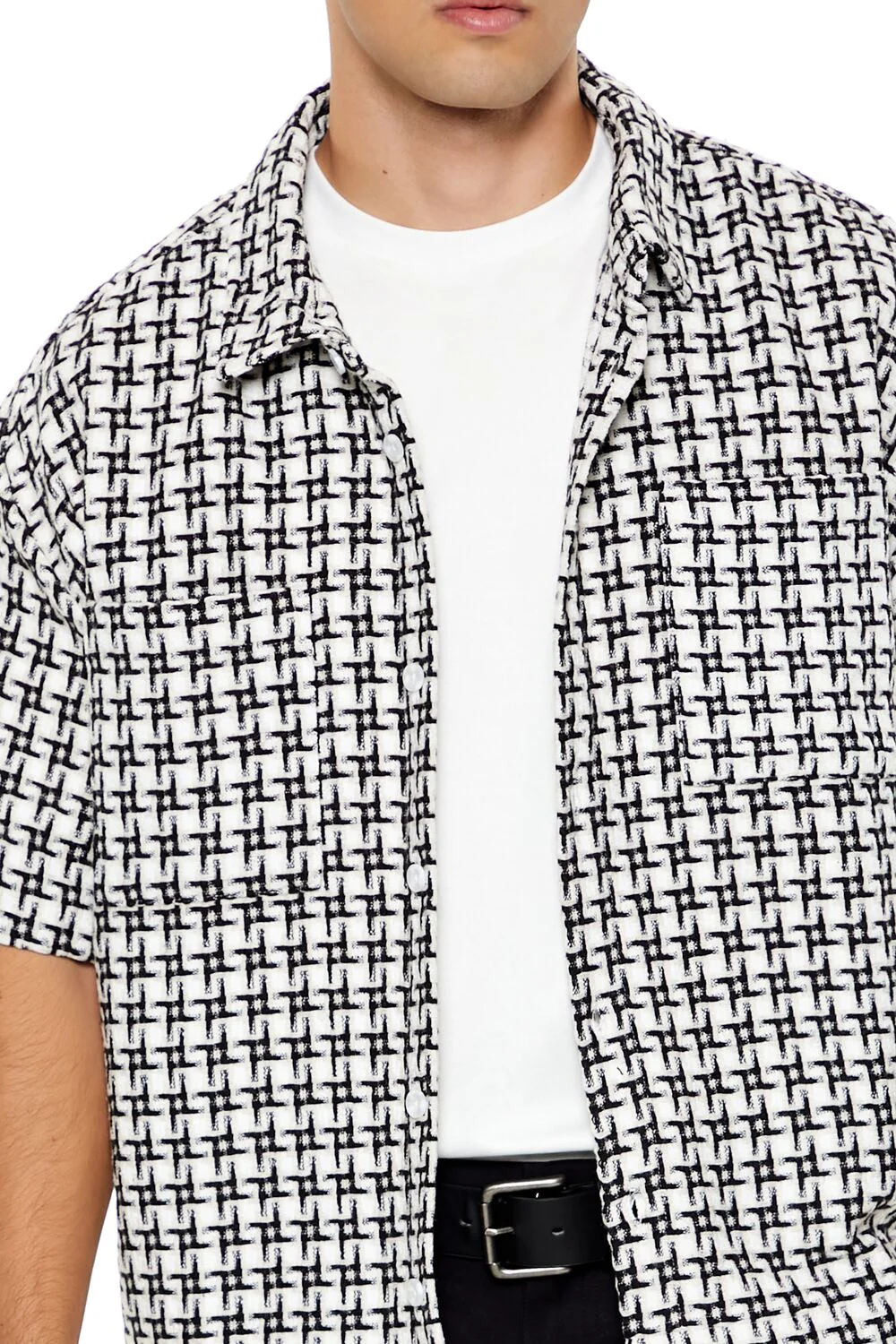 Textured Geo Shirt - Image 3