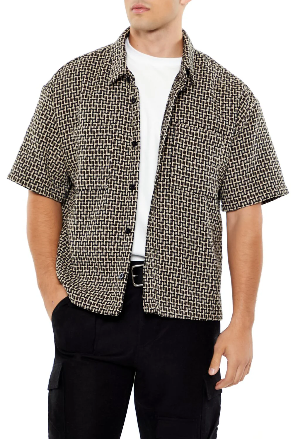 Textured Geo Shirt - Image 6