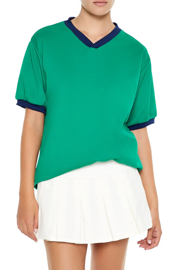 V-Neck Ringer Jersey - Image 6