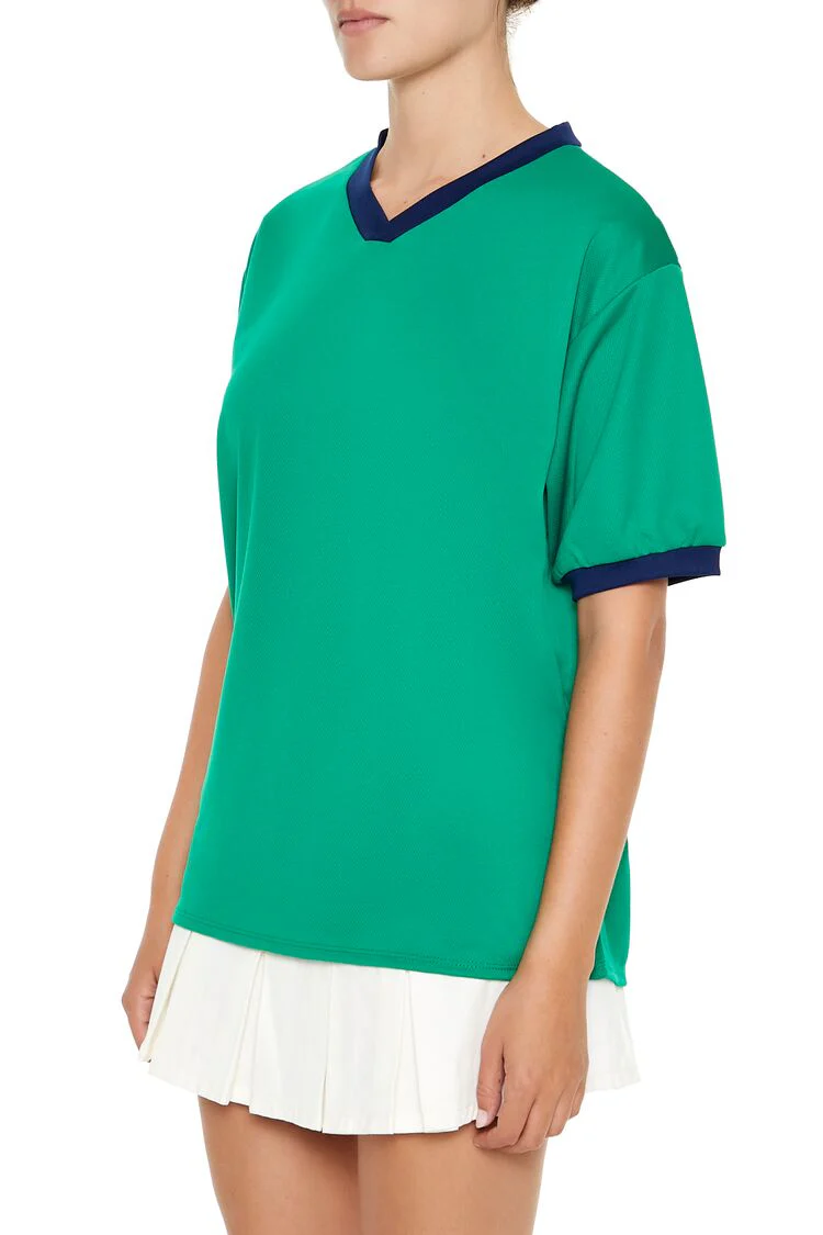 V-Neck Ringer Jersey - Image 9