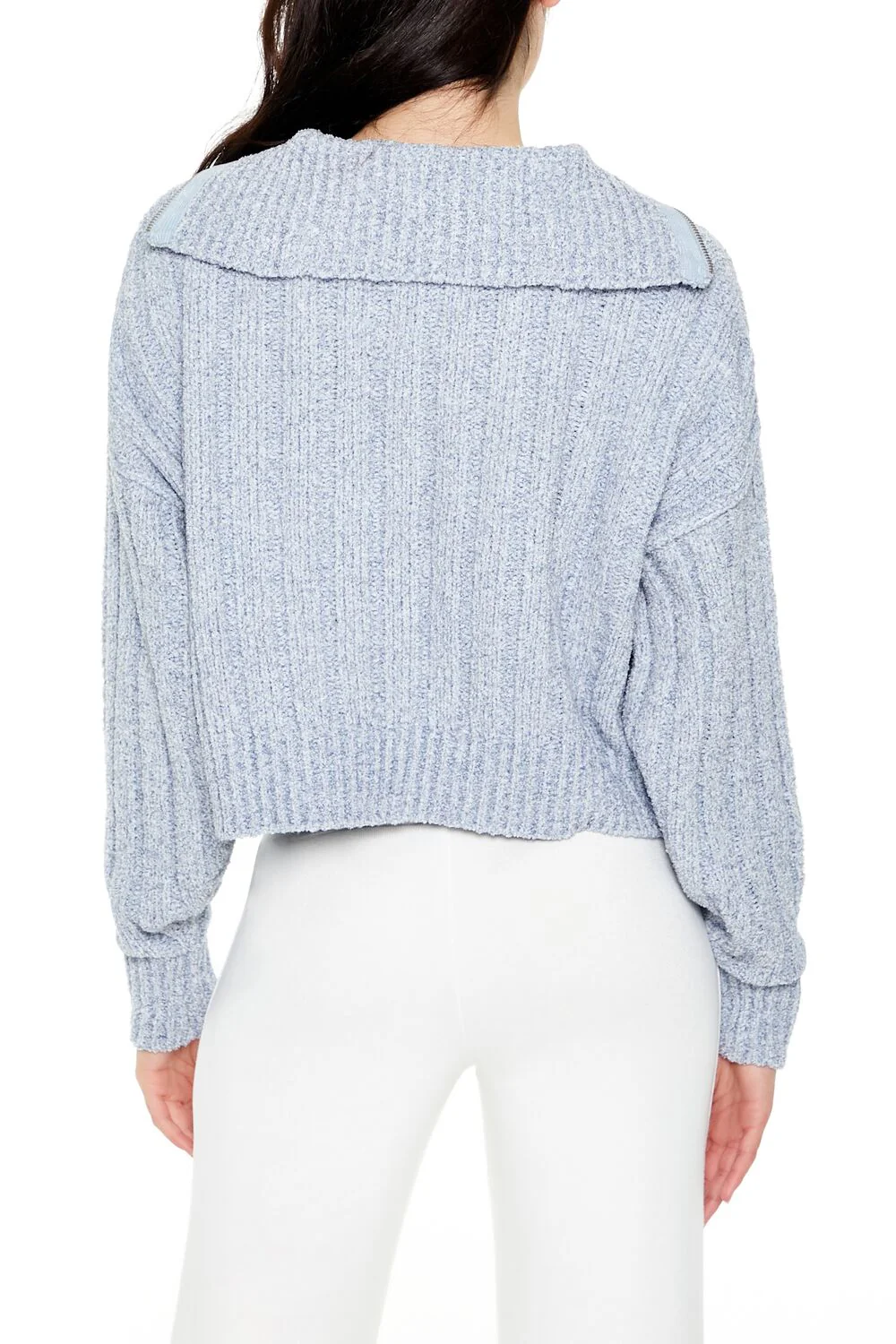 Ribbed Half-Zip Sweater - Image 10