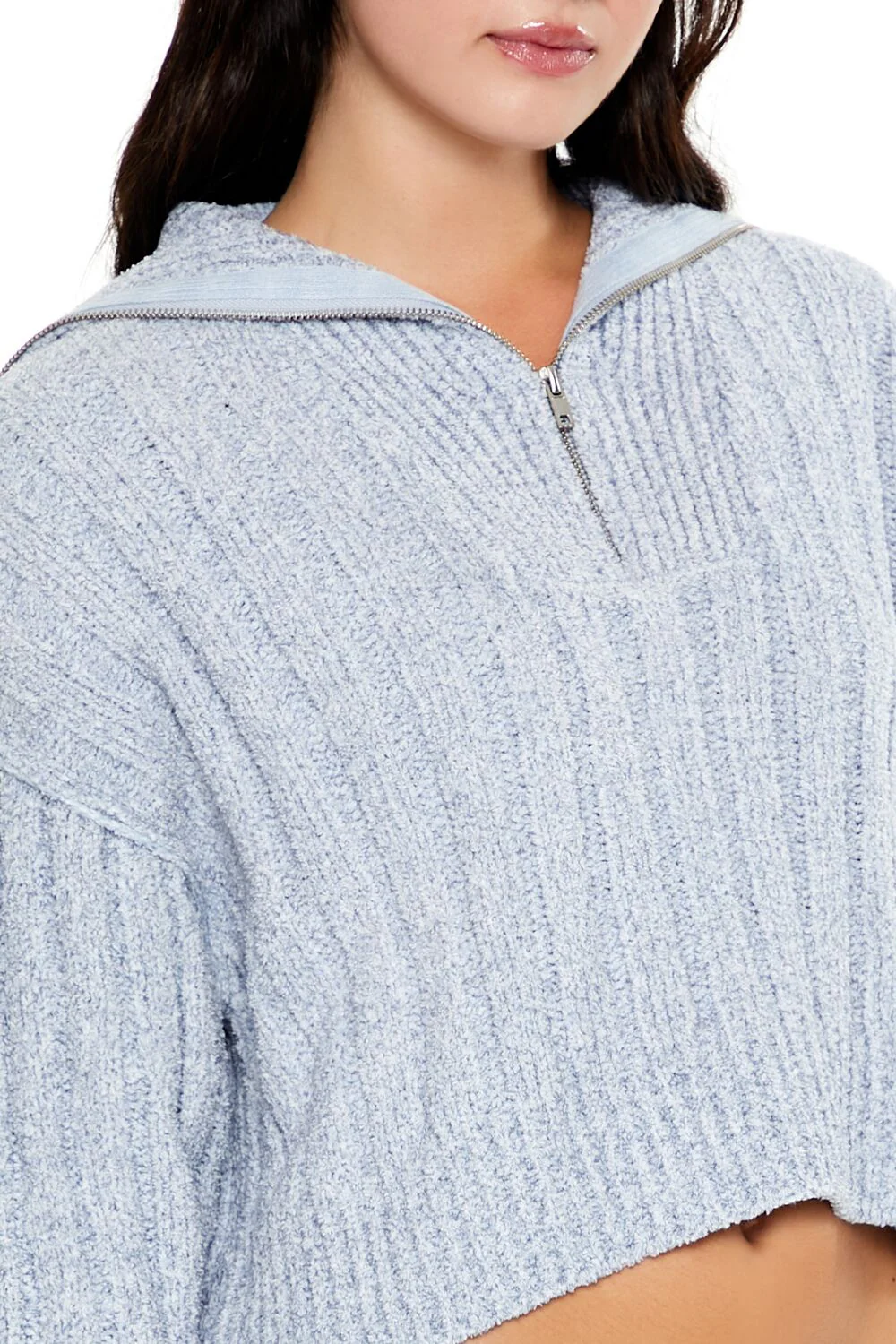 Ribbed Half-Zip Sweater - Image 8