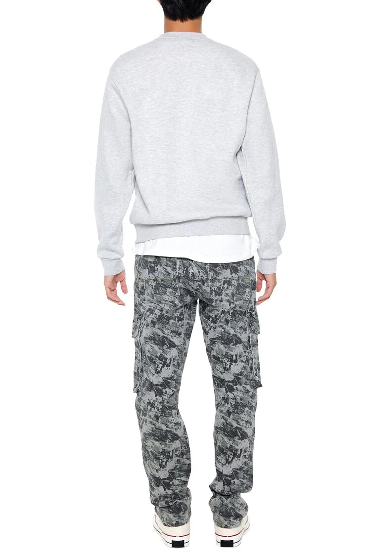 Camo Drawstring Cargo Pants - Image 4