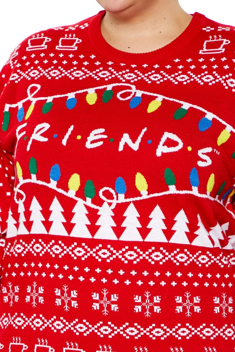 Plus Size Friends Fair Isle Sweater - Image 3