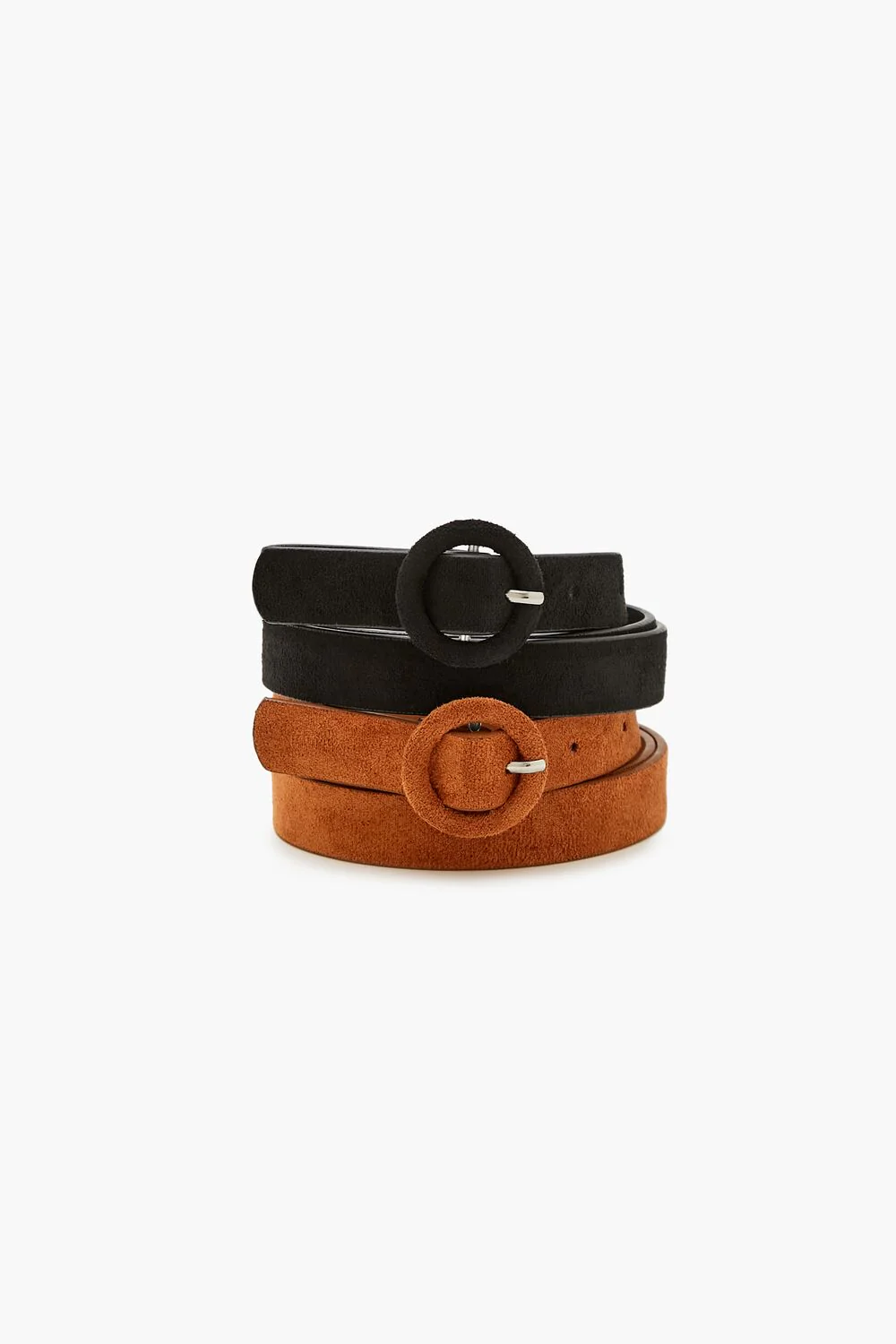 Thin Faux Suede Belt Set - Image 2