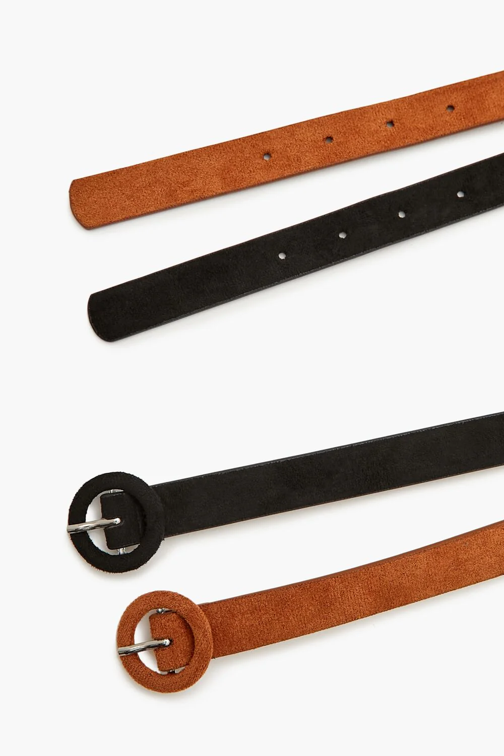 Thin Faux Suede Belt Set - Image 5