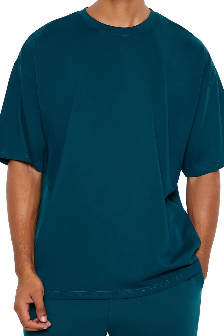 Essential High-Low Crew Tee - Image 3