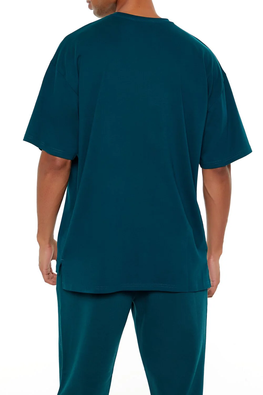 Essential High-Low Crew Tee - Image 5