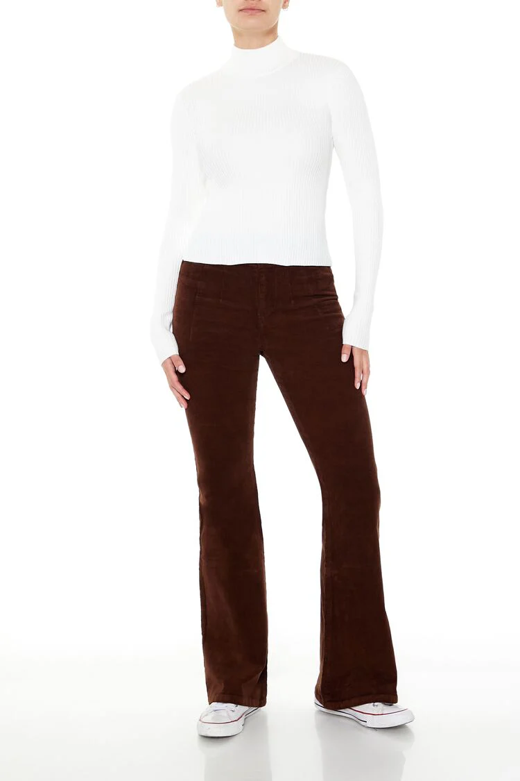 Ribbed Mock Neck Sweater - Image 2
