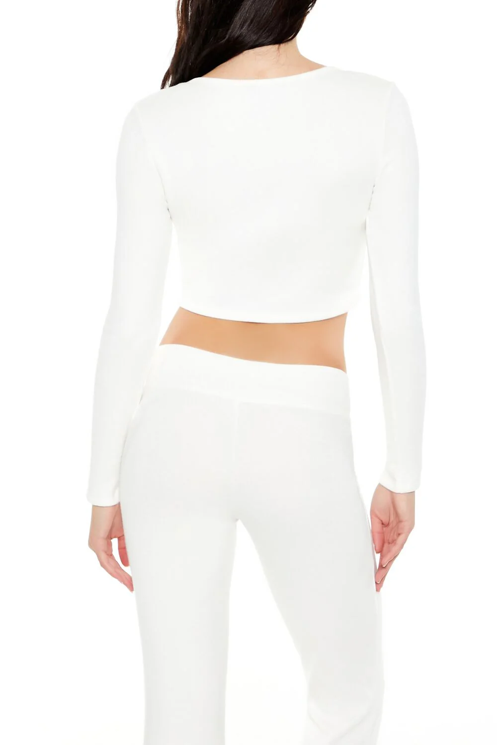 Button-Front Crop Top - Image 10
