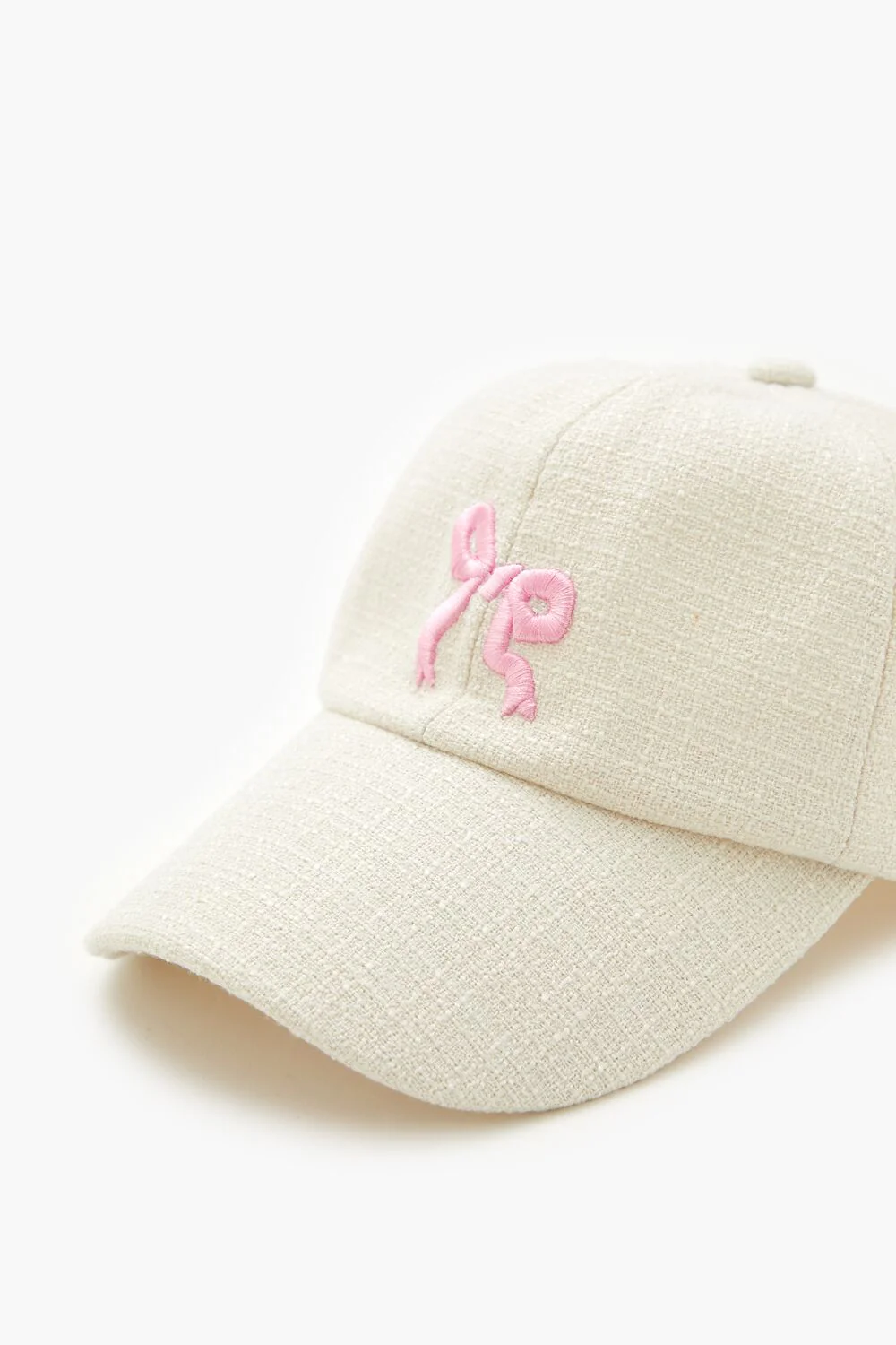 Embroidered Bow Baseball Cap - Image 4