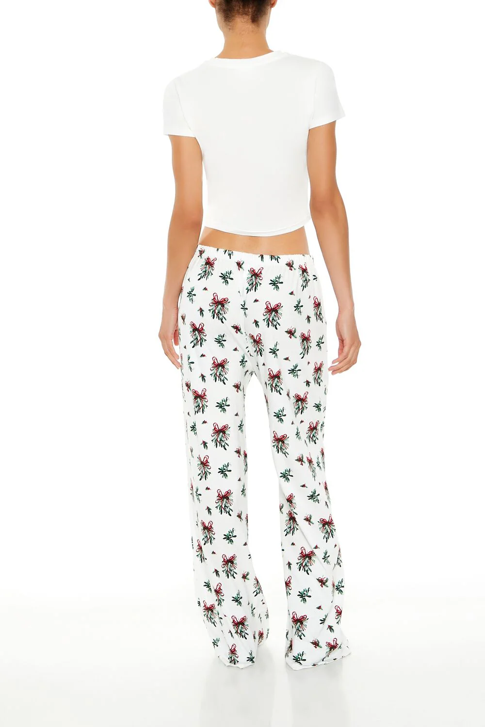 Mistletoe Tee & Pants Pajama Set - Image 4